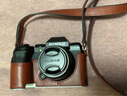 MRSTONE富士XS20相機皮套真皮保護套適用于fujifilm xs20手柄相機套富士x-20真皮半套三腳架底座保護配件 赤叻色 曬單實(shí)拍圖
