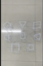 學(xué)帆 立體幾何模型數(shù)學(xué)教具初中高中框架圓柱圓錐學(xué)生版上課解題兩用升級體積表面積空間圖形磁性學(xué)具 幾何模型B款(18件)/32面體/尺子/手提箱 曬單實拍圖