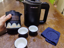 兮元記燒水壺旅行茶具套裝戶(hù)外便攜式陶瓷快客杯個(gè)人專(zhuān)用一壺三杯 萬(wàn)里山河雅黑燒水壺旅行茶具套裝 曬單實(shí)拍圖