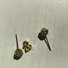 WSAY胖東來(lái)品質(zhì)金鑲玉耳釘奧特萊斯折扣店撤柜和l田玉女奧女神節禮物 和田玉耳釘 曬單實(shí)拍圖
