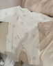 babylove新生兒連體衣春季純棉嬰兒衣服0-6個(gè)月初生兒寶寶三角哈衣春裝 曬單實(shí)拍圖