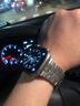 SZ LLQLTD適用Apple/蘋果手表watch s10全包防水保護殼Ultra2手表套Series44/45mm防磕碰s9/8/7/6/5鋼化膜 鋼鐵俠【銀色 金屬合金鋼帶】 適用：iwatch 曬單實拍圖