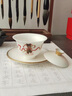 境坊間鎏金冰種玉瓷茶器魔童哪吒三才蓋碗茶杯單個(gè)家用泡茶碗禮盒裝 魔童哪咤三才蓋碗 鎏金羊脂玉 曬單實(shí)拍圖