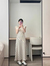 JZDZ法式緞面波點(diǎn)連衣裙子女夏季2025新款小眾設(shè)計(jì)感氣質(zhì)收腰無(wú)袖長(zhǎng)裙 波點(diǎn)裙【今年流行漂亮套裝裙/202 商場(chǎng)同款 M 45/55kg 商場(chǎng)同款 曬單實(shí)拍圖