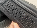 蜘蛛王男鞋官方正品真皮2025夏季新款羊皮鏤空沖孔皮涼鞋商務(wù)休閑皮鞋男 黑色 /軟羊皮 40 曬單實拍圖