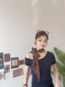 北極絨長(cháng)條絲巾女飄帶2025新款波點(diǎn)印花春夏雪紡薄紗巾百搭領(lǐng)巾氣質(zhì)圍巾 栗色雨落 雪紡長(cháng)飄帶 曬單實(shí)拍圖