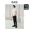 GXG男裝 四面彈西裝褲休閑褲  冬季新品 黑色（加絨） 195/XXXXL 曬單實(shí)拍圖