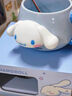 Hello Kitty庫洛米帶勺馬克杯陶瓷咖啡杯辦公室水杯家用可愛杯子女情人節(jié)禮物 玉兔狗公仔大肚杯帶勺-禮盒裝 曬單實(shí)拍圖
