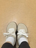 斤慕丑萌德訓板鞋女大頭春季新款小眾韓版百搭學(xué)生運動(dòng)阿甘小白鞋 丑萌德訓鞋【36碼】卡其色 曬單實(shí)拍圖
