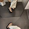 百麗弋沅羅馬涼鞋女夏外穿2025新款爆款中式國風(fēng)配裙子百搭厚底松糕沙灘鞋 米白色 37 (235mm) 曬單實(shí)拍圖