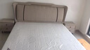 現貨】輕奢真皮床主臥現代簡(jiǎn)約雙人床婚床1.8米高箱儲物軟包皮床 床+T333獨立彈簧乳膠墊+2柜+送裝 1.8米*2米框架結構+滿(mǎn)鋪靜音板 曬單實(shí)拍圖