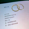 MZMZ鉑金情侶對(duì)戒皓月與海pt950素圈戒指白金生日紀(jì)念日禮物送女友 皓月與海情侶對(duì)戒 奢華款 曬單實(shí)拍圖