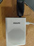飛利浦（PHILIPS） SBM200小蜜蜂無(wú)線(xiàn)擴音器麥克風(fēng)教師導游話(huà)筒耳麥便攜式小音箱上課寶 白色標配 曬單實(shí)拍圖