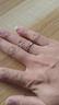 珍尚銀中國黃金情侶對戒S925銀戒指男女結訂婚紀念生日禮物送女朋友老婆 曬單實(shí)拍圖