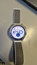 小米（MI）小米手表S4 智能手表 運動手表腕帶   Xiaomi Watch Strap 編織戶外表帶 Xiaomi Watch表圈表帶套裝雙時區(qū)(藍灰) 曬單實拍圖