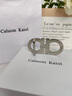 Caluom Kaiol品牌皮帶扣頭平滑扣男士腰帶不銹鋼扣高檔褲帶頭生日禮物送男友 80946A拉絲鋼扣【專(zhuān)屬推薦】 4.5cm 品牌保障/專(zhuān)屬刻字服務(wù) 曬單實(shí)拍圖