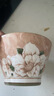 馳諾山茶花5英寸斗笠碗家用吃飯碗日式高腳碗防燙陶瓷餐具網(wǎng)紅創(chuàng  )意簡(jiǎn) 山茶花5英寸斗笠碗（1個(gè)裝） 曬單實(shí)拍圖