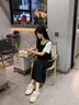 浪莎冰絲白色半身裙女2025新款夏季薄款清涼a字裙子顯瘦百搭中長(zhǎng)裙女 曬單實(shí)拍圖