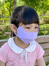 兒童過(guò)敏性鼻專(zhuān)用口罩炎防花粉灰塵病菌冷空氣防護過(guò)濾孔透氣防曬 【美樂(lè )蒂粉-均碼3-12歲可調節】 曬單實(shí)拍圖