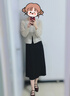 她池天絲亞麻輕薄透氣上衣2025春夏新款女裝V領(lǐng)長(zhǎng)袖空調(diào)針織開衫 曬單實(shí)拍圖