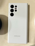 三星（SAMSUNG）S22 Ultra手機殼S22+智能視窗保護套S22U翻蓋防摔原裝殼 S22 Ultra【白色】支持三星官網(wǎng)驗證 曬單實拍圖