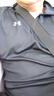 安德瑪（Under Armour）半拉鏈長袖男裝25春季新款運(yùn)動服健身訓(xùn)練服黑色跑步t恤男1375435 黑色長袖 2XL 曬單實(shí)拍圖