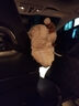 齊選車(chē)載紙巾盒后排多功能遮陽(yáng)板抽紙袋收納垃圾桶汽車(chē)內裝飾用品擺件 【帽子云朵】泡芙紙巾盒 曬單實(shí)拍圖