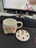 藍極暖冬禮物生日禮物女生可愛(ài)蛋糕杯子送閨蜜兒童學(xué)生馬克杯創(chuàng  )意禮品 粉色生日蛋糕杯+芝芝醬手提盒 曬單實(shí)拍圖