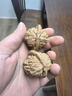 妍韻珠寶精品43-44mm四座樓獅子頭文玩核桃手持盤玩把玩件麻核桃男女士款 曬單實(shí)拍圖