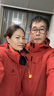 拓路者朱雀硬殼沖鋒衣女三合一羽絨外套戶外登山滑雪鵝絨服連帽夾克上衣 曬單實(shí)拍圖