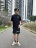 卡賓男裝 精致繡花T恤2025夏季新款生動有趣色彩豐富 煤黑色01 L /175/50 曬單實拍圖