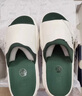 FILA 斐樂(lè )蕨草鞋拖鞋男鞋FERN復古拖鞋2024夏新款拖鞋外出沙灘鞋 雪白/園林綠-SG 39 曬單實(shí)拍圖