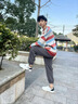 回力（Warrior）男鞋板鞋夏季透氣休閑鞋子男士網(wǎng)面防滑運動小白鞋 4843L 米黑42 曬單實拍圖