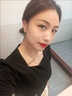 JRET大碼御姐風假兩件方領(lǐng)連衣裙女夏季感氣質(zhì)胖mm遮肚子顯瘦長裙 拼色連衣裙 L (建議100~120斤) 曬單實拍圖