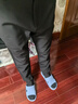 GXG男裝小腳西褲修身休閑褲男 黑色 175/L 曬單實(shí)拍圖