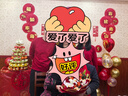 森馬（Semir）[商場同款]張仁華非遺聯(lián)名衛(wèi)衣男印花2025春季情侶裝101125116217 曬單實(shí)拍圖