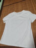IEF/愛(ài)依服【DNA系列】2025夏季新款韓版簡(jiǎn)約女裝基礎款百搭T恤 白 S 曬單實(shí)拍圖