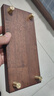 銅欣祥 實(shí)木底座長方形《仿胡桃木》底托銅底托架擺件工藝品 1#仿胡桃木底座（1個(gè)） 曬單實(shí)拍圖