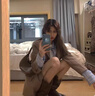 九寸陽光西裝外套女2025新款春秋韓版短款咖色修身氣質(zhì)名媛高級感休閑西服 咖色 常規(guī) 春秋款 M （推薦101-110斤） 曬單實拍圖