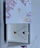 周六福18K黃金項(xiàng)鏈女愛心生日禮物送女友 C0613900 40+5cm 曬單實(shí)拍圖