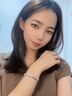 Jay 新中式竹節(jié)手鐲仿貓眼石手飾女竹子手飾七夕情人節(jié)禮物送女友 曬單實(shí)拍圖