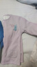 布瑞熊女童外套春秋寶寶純棉卡通上衣小童兒童外出服嬰兒純棉開(kāi)衫雙面 淺紫色 110 cm 曬單實(shí)拍圖