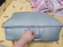 納億佳被子收納袋棉被專(zhuān)用羽絨服衣服壓縮袋大容量衣物被褥防塵整理袋子 極致灰-中號【可壓縮】 曬單實(shí)拍圖