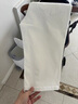 羅蒙（ROMON）夏天白色牛仔七分褲男潮流百搭休閑短褲修身夏季薄款2025新款男生 799白色 31 曬單實拍圖