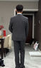杉杉【三件套】西服套裝男士修身職業(yè)正裝西裝商務(wù)新郎服結婚禮服男裝 曬單實(shí)拍圖