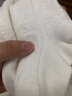 愛(ài)貝迪拉兒童連褲襪女童春秋薄款連體大PP打底褲寶寶夏季嬰兒白色長(cháng)筒褲襪 麻花紋理 米白 1雙 1-2歲 （適用身高80-90）大P襠 曬單實(shí)拍圖