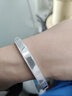 CRD克徠帝【現貨閃發(fā)】PT950鉑金手鐲簡(jiǎn)約蜂巢手環(huán)生日禮物女款 25.95g 60圈口 PZ00059 曬單實(shí)拍圖