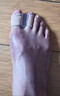 迪紫兔腳趾矯正器拇指外翻分趾器糾正大母足腳趾頭大腳骨突出神器男女士 2個(gè)裝 S碼【3*1.5*3.5cm】 曬單實(shí)拍圖