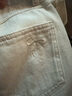 beanpole【新品】寬松版型濱波 2025早春女士直筒簡約韓系穿搭牛仔長褲 米白 26R 160/66A 26 曬單實拍圖