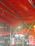 什嘉航推拉雨棚移動(dòng)蓬活動(dòng)伸縮式遮陽(yáng)棚戶(hù)外防雨大排檔帳篷倉庫停車(chē)擺攤 寬3米*長(cháng)5米*高2.5米 頂布+架子 曬單實(shí)拍圖